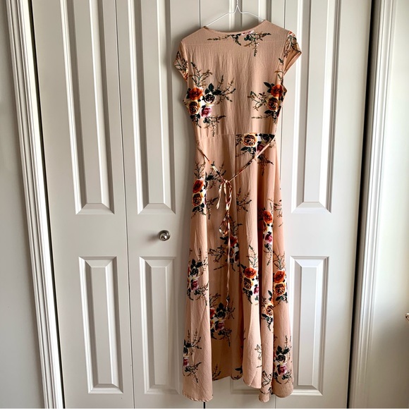 Floral Wrap Dress - Picture 5 of 10